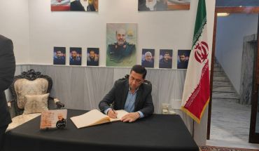 الرفيق رئيس منظمة طلائع البعث يُقدّم واجب العزاء بشهداء القنصلية الإيرانية بدمشق